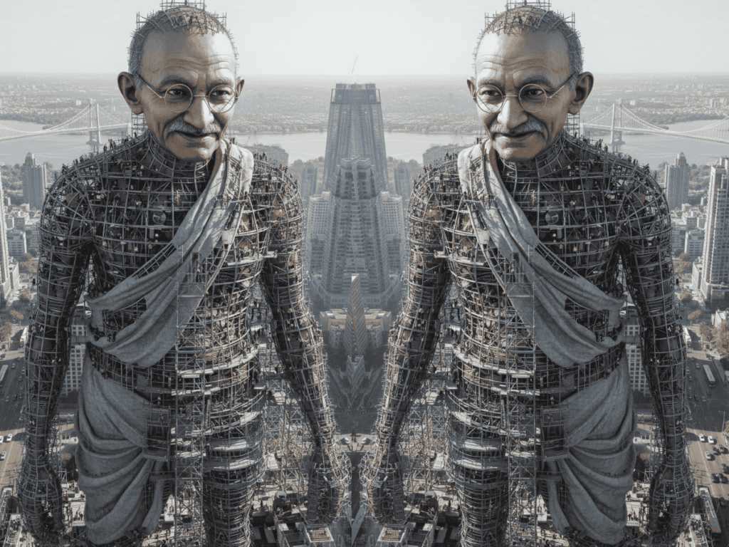 Gemini AI – Create Realistic Statue Construction Portraits