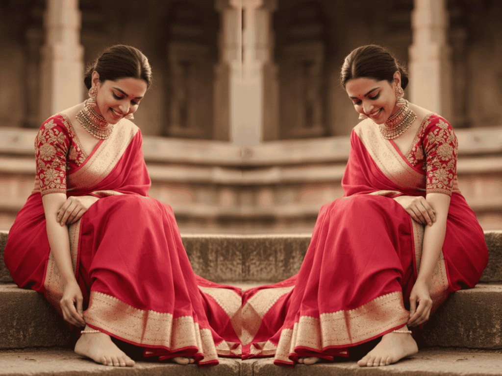 Gemini AI – Create Stunning Saree Portraits